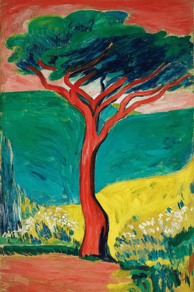 Fauvist Painting Bold-1