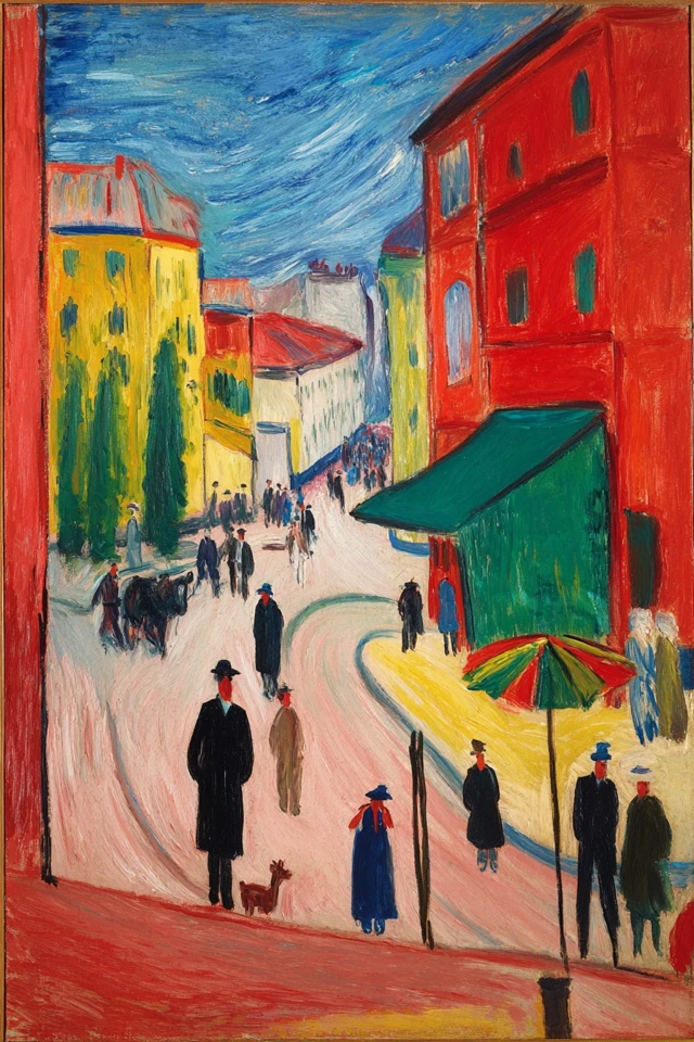 Fauvist Painting Bold-5