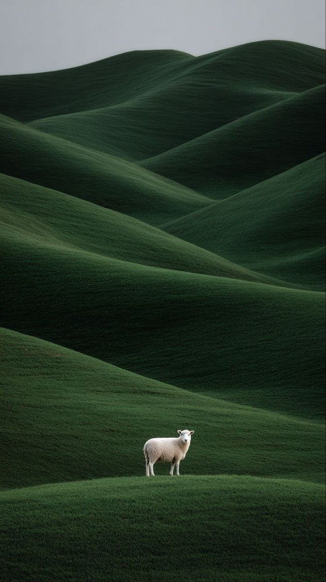 Sureal Green Landscape-5